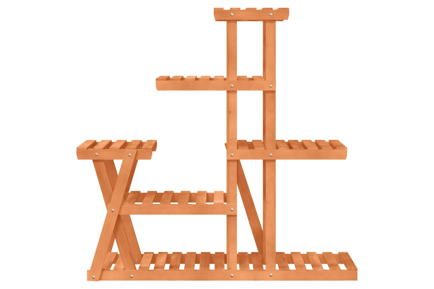 vidaXL 362880 Flower Stand 95x25x96cm Solid Wood Fir