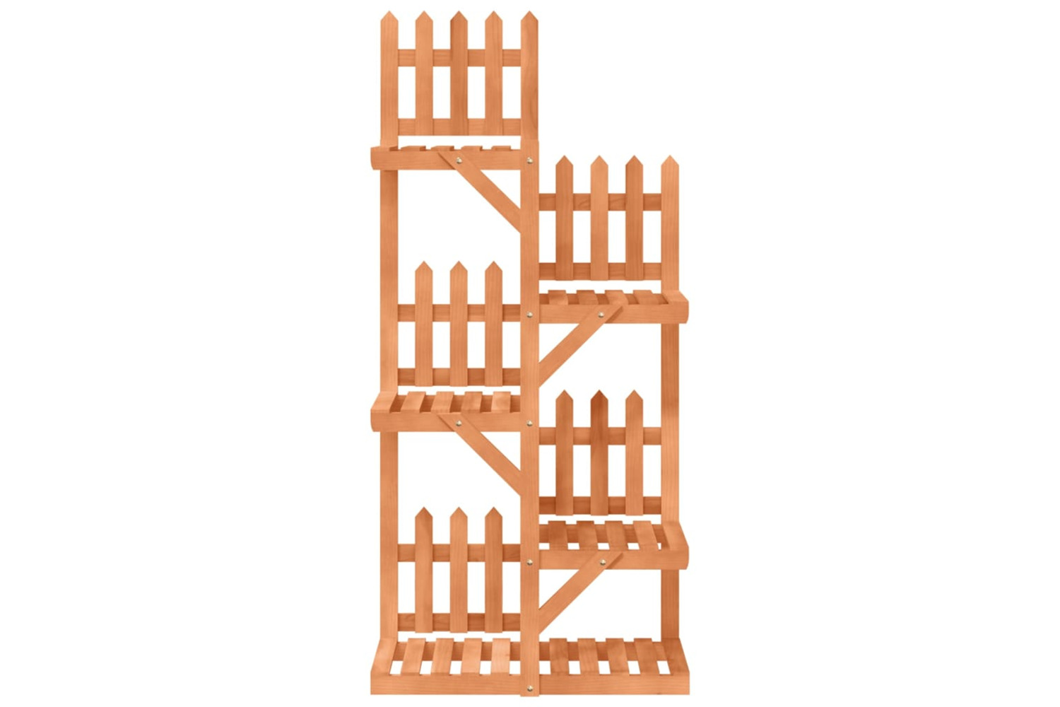 vidaXL 362874 Flower Stand 60x25x130cm Solid Wood Fir