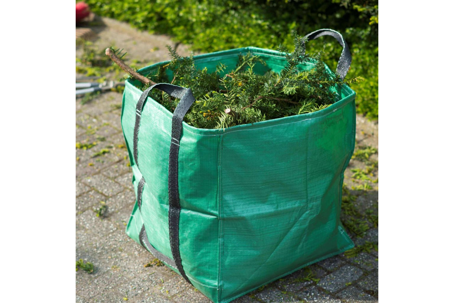 Nature 423520 Garden Waste Bag Square Green 148 L