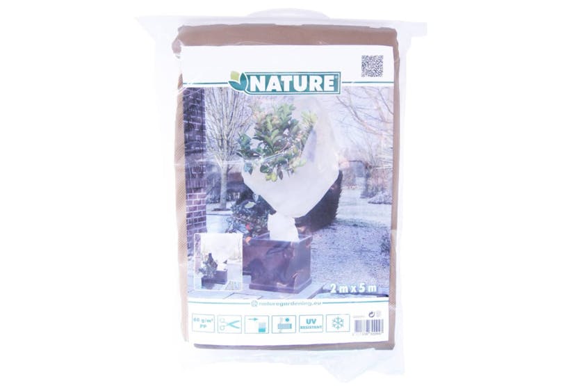 Nature 407092 Winter Fleece Cover 60 G/sqm Beige 2x5 M