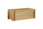 Vidaxl 43348 Garden Raised Vegetable Bed Impregnated Pinewood 80 Cm