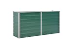 Vidaxl 44849 Garden Raised Bed Galvanised Steel 160x40x77 Cm Green