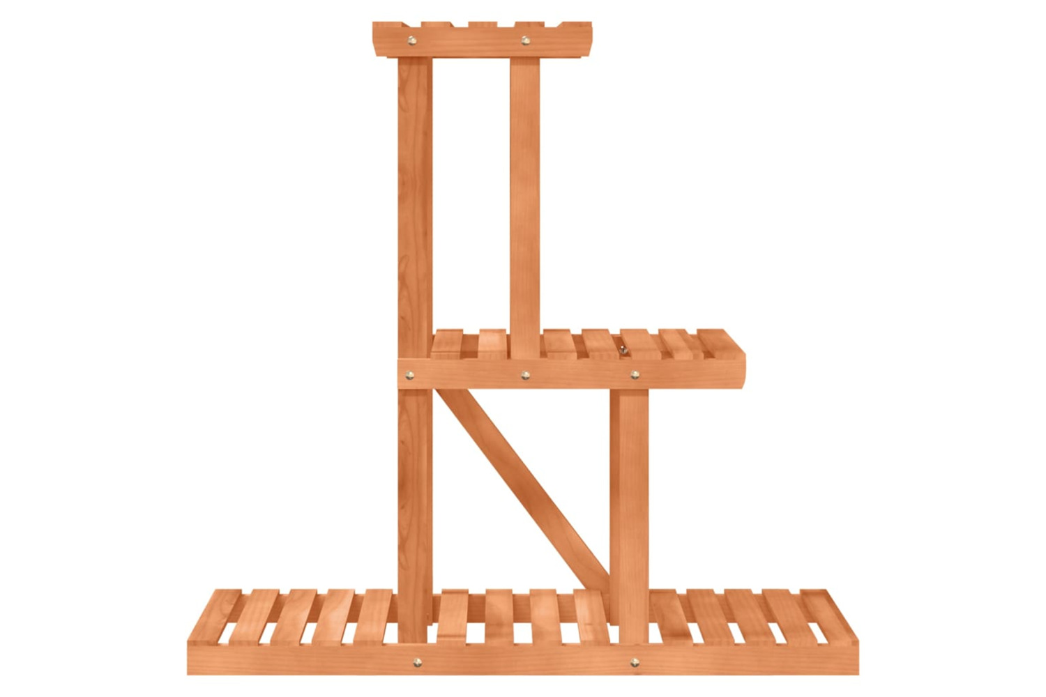 vidaXL 362872 Flower Stand 81x25x75.5cm Solid Wood Fir