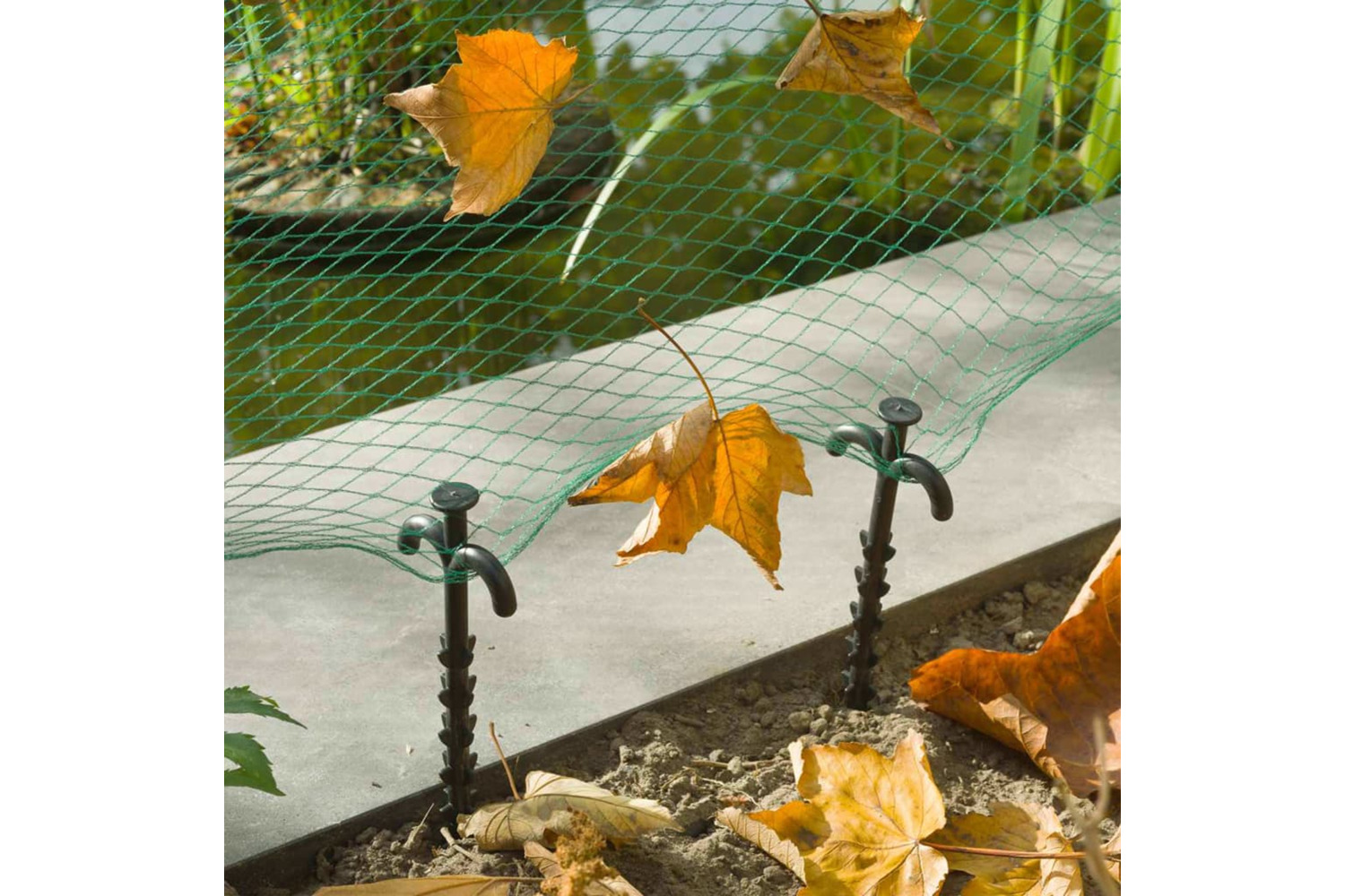 Nature 423503 Net Supports Set 10 Pcs 25 Cm