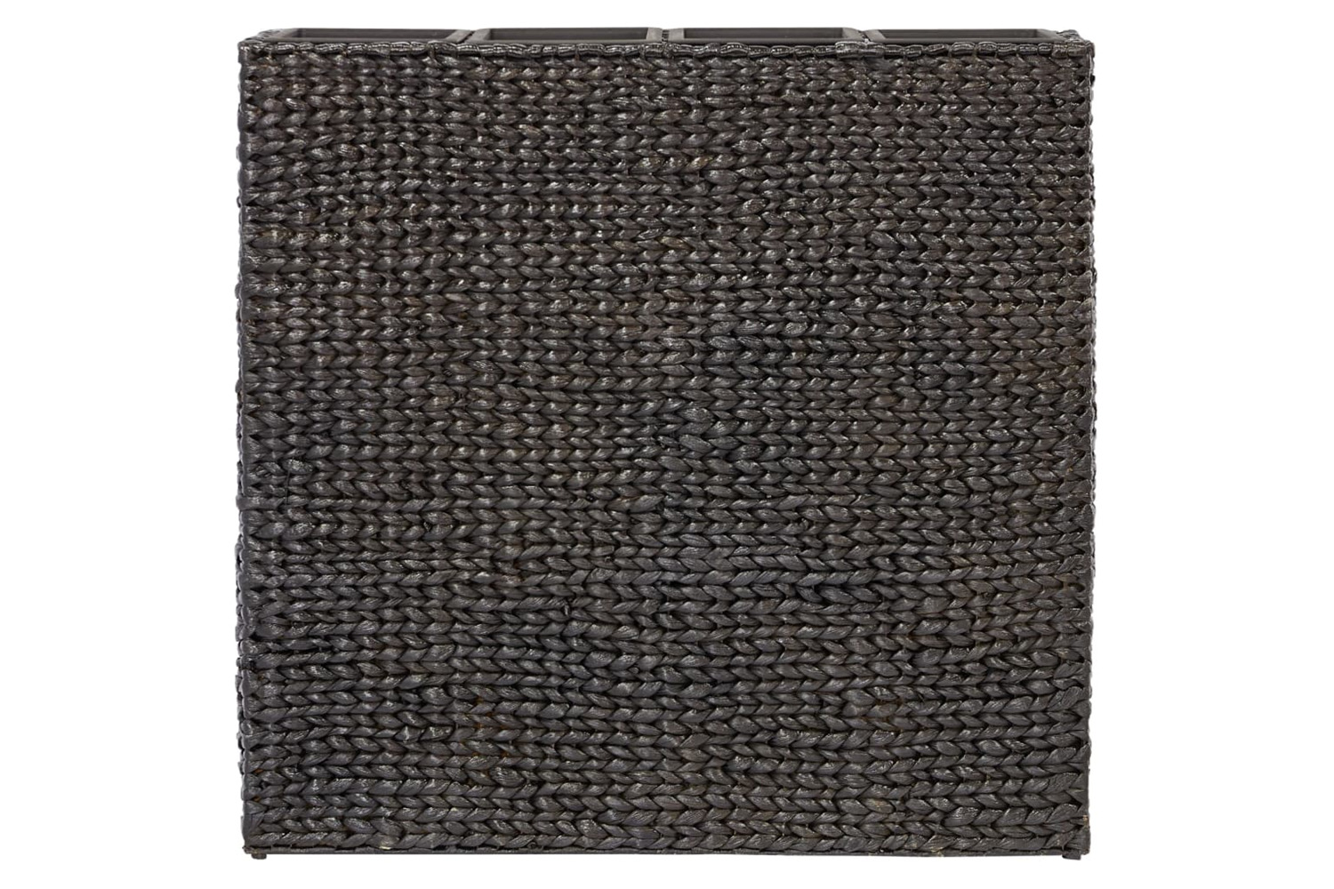 Vidaxl Raised Bed With 4 Pots Water Hyacinth Black