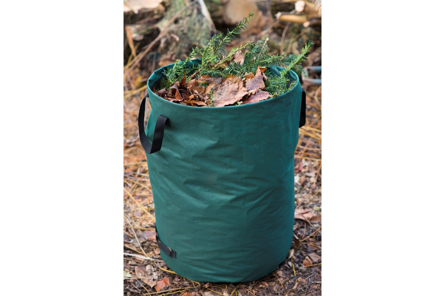 Nature 446422 Garden Waste Bag Round 140 L Green