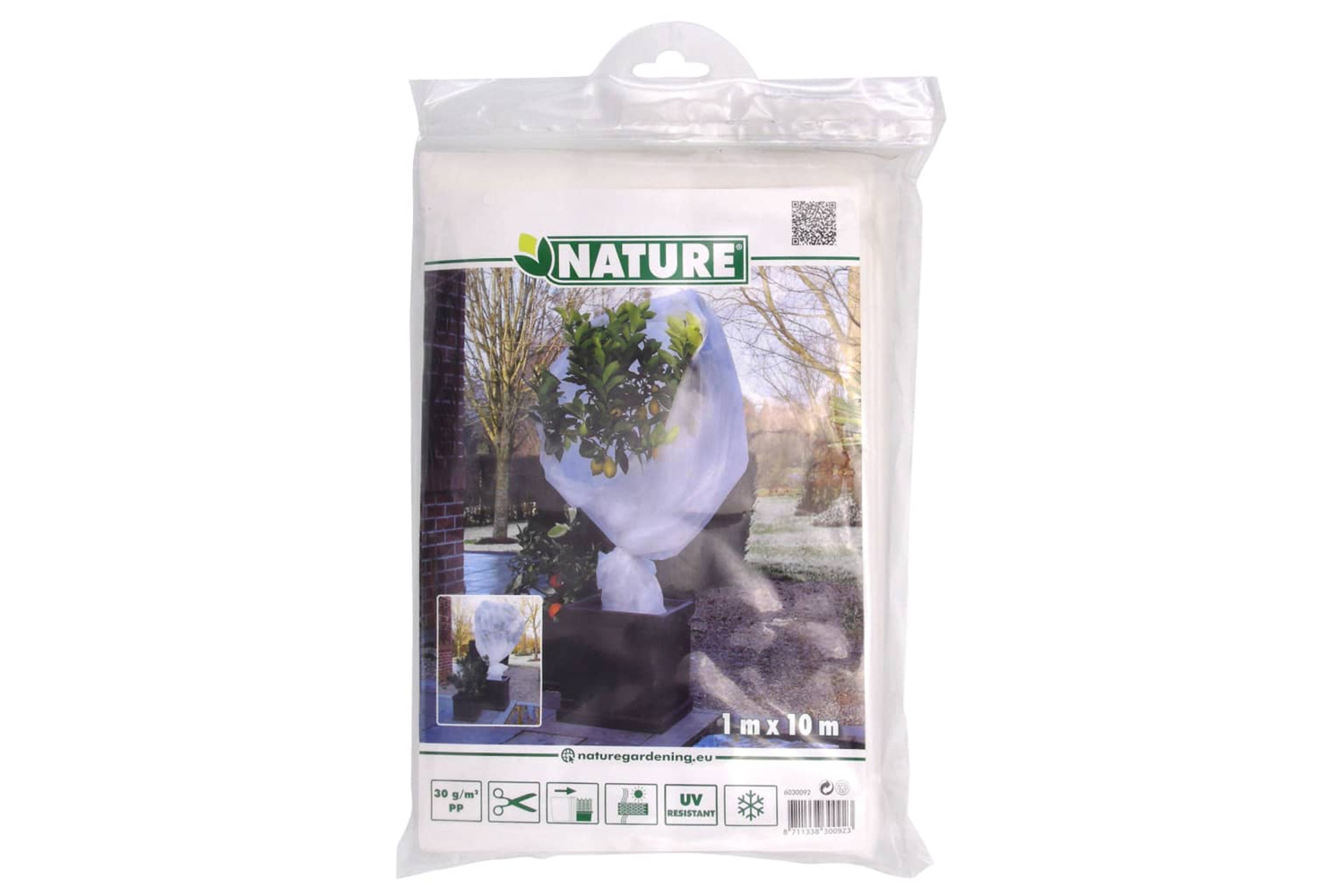 Nature 434643 Winter Fleece Cover 30 G/mâ² White 1x10 M