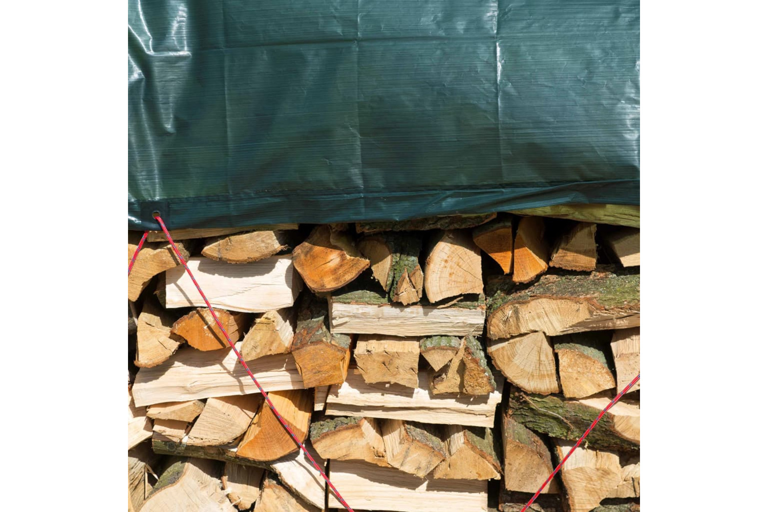 Nature 423519 Wood Tarpaulin 1.5x6 M Pe Green