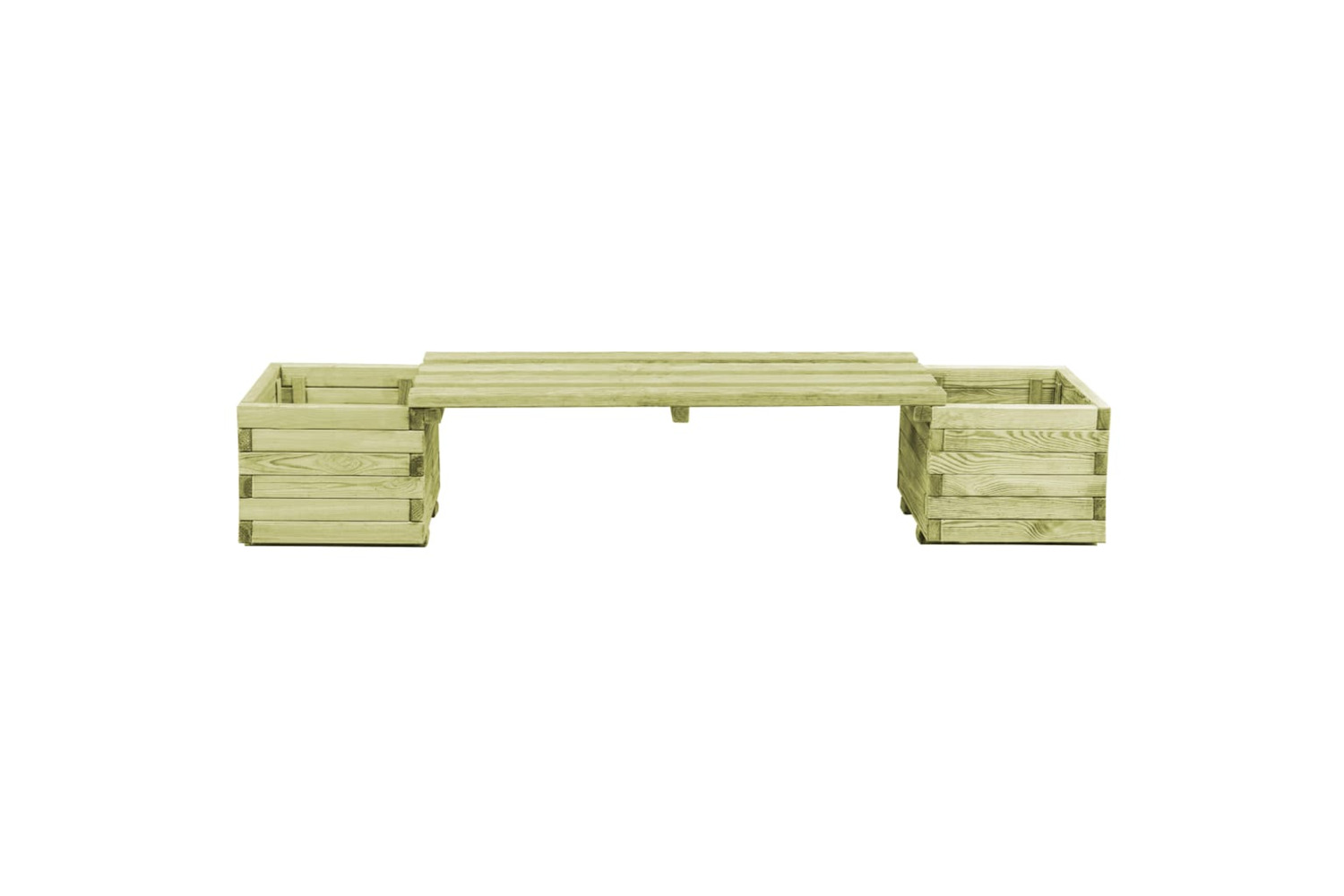 vidaXL 44949 Garden Planter Bench Impregnated Pinewood