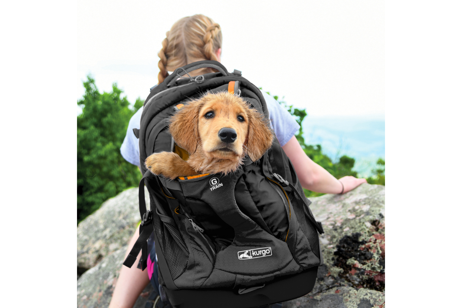 Kurgo KO6831 G-Train Backpack/Carrier | Black