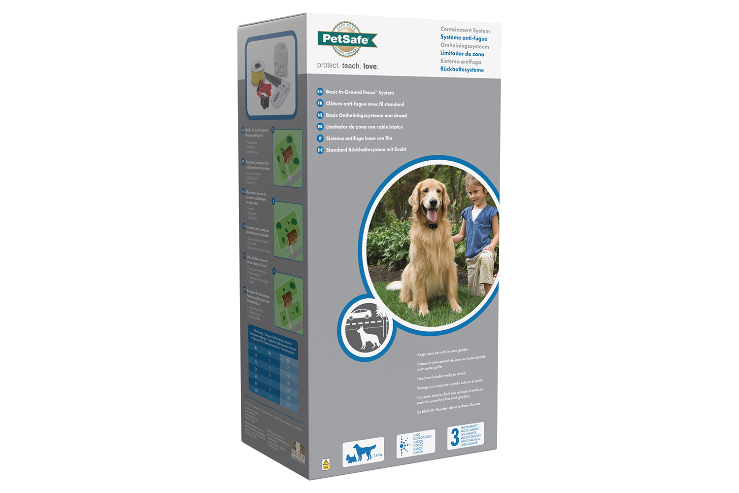 Basic in best sale ground fence petsafe