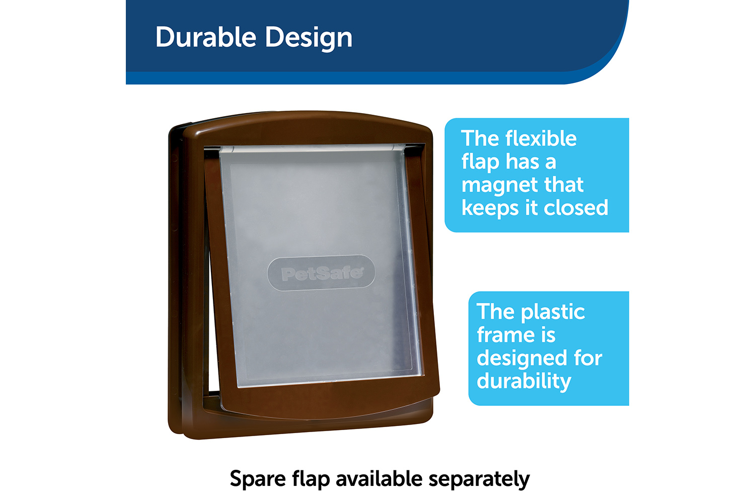 Petsafe 755EF Staywell Dog Door Brown | Medium