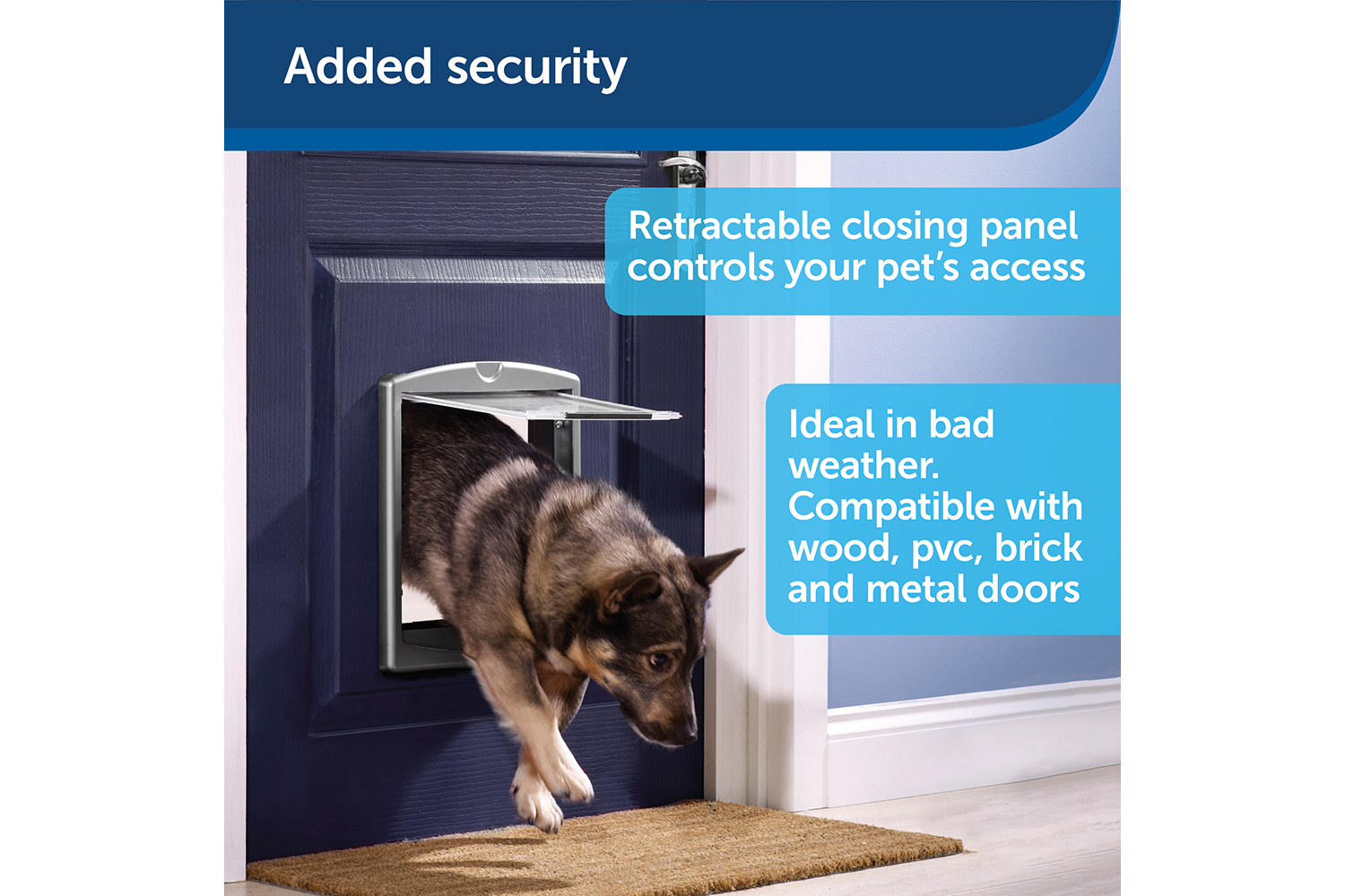 Petsafe 755EF Staywell Dog Door Brown | Medium