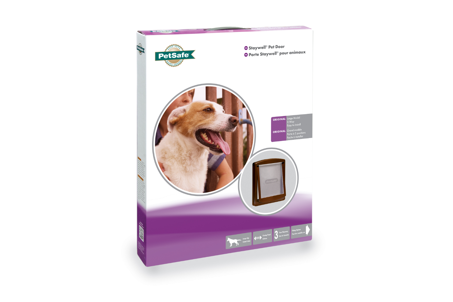 Petsafe 775EF Staywell Dog Door Brown | Large