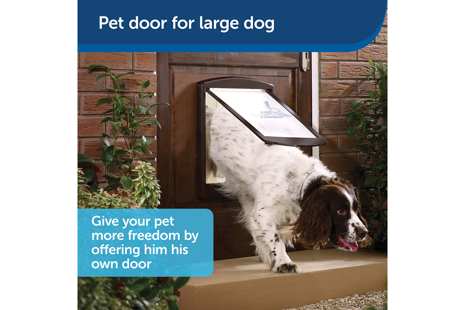 Petsafe 775EF Staywell Dog Door Brown | Large