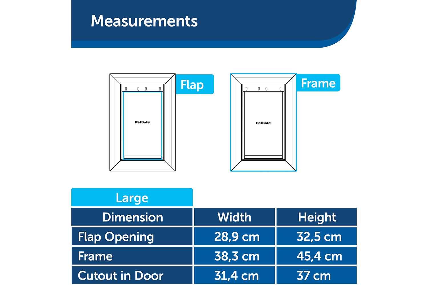 Petsafe 775EF Staywell Dog Door Brown | Large