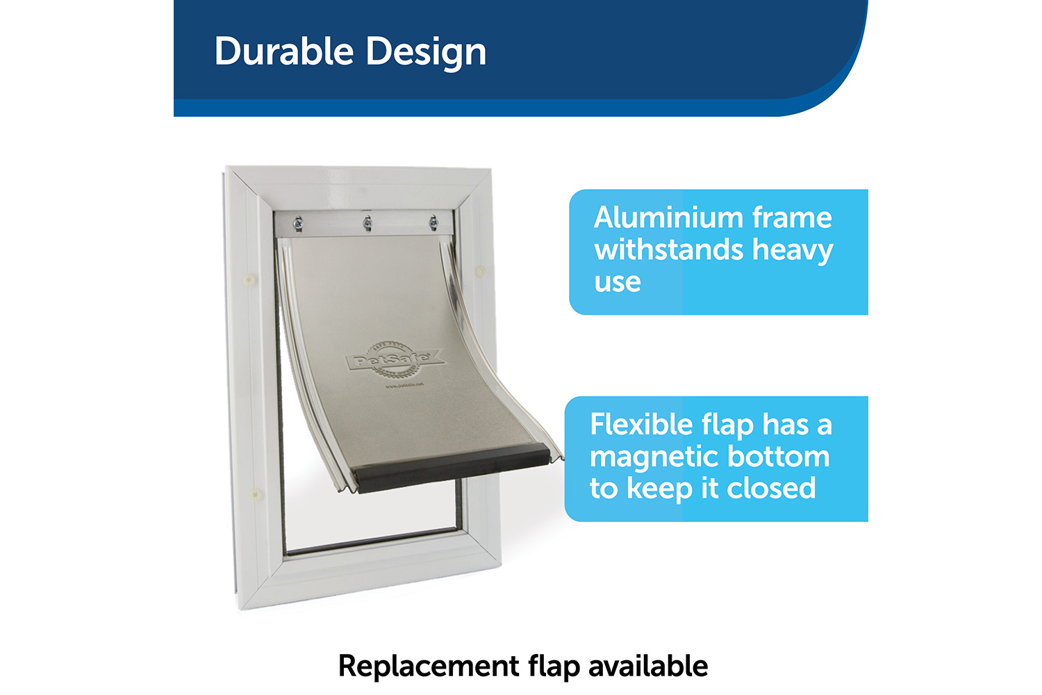 Petsafe 640ML Staywell Aluminium Pet Door | Large