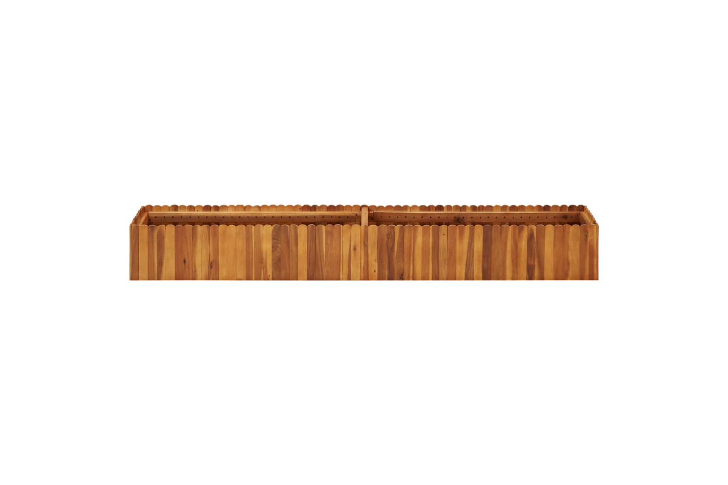 vidaXL 45920 Garden Raised Bed 200x30x25cm Solid Acacia Wood
