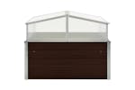 Vidaxl 45711 Greenhouse Brown 100x100x85 Cm Galvanised Steel