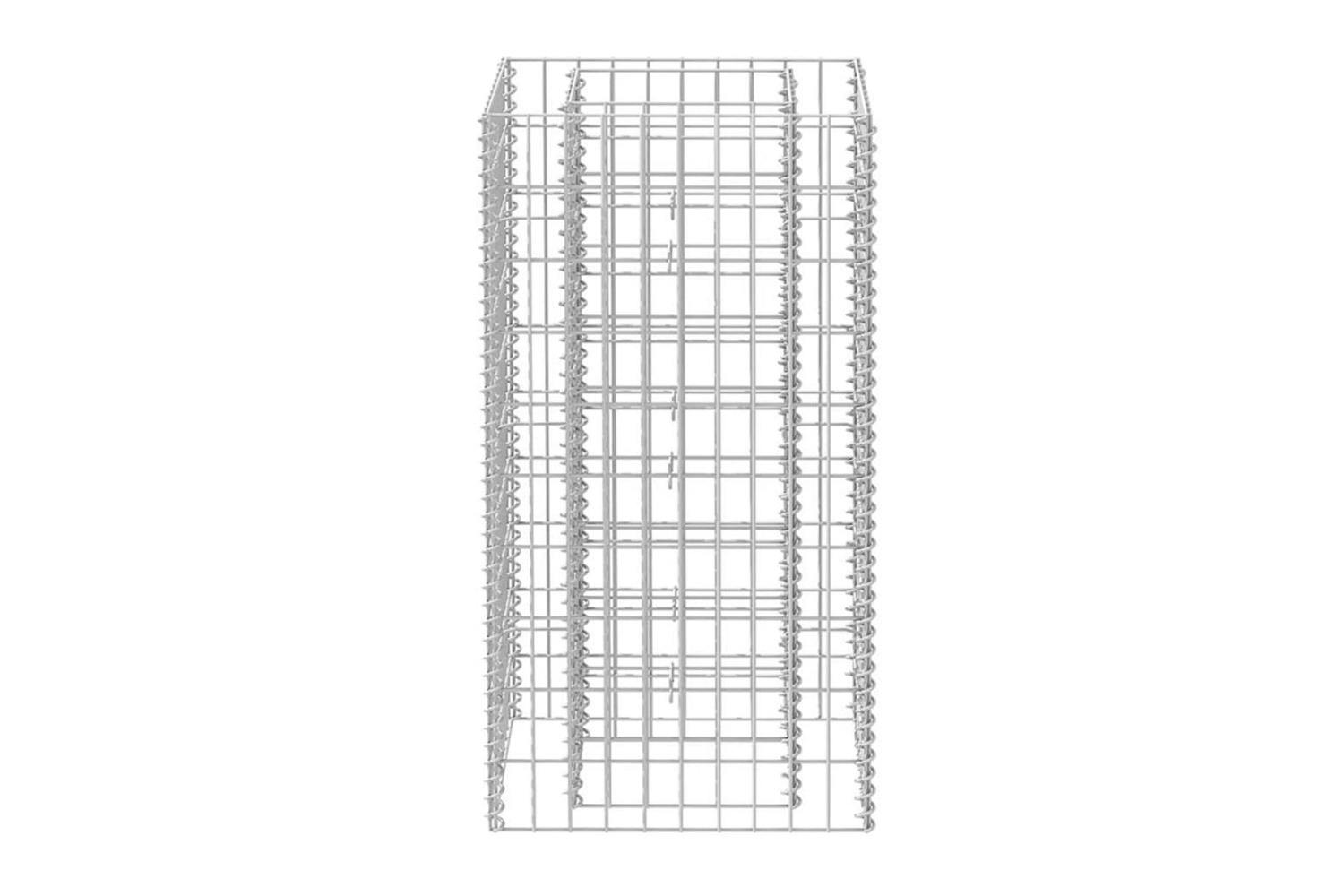 Vidaxl 142557 Gabion Raised Bed Steel 50x50x100 Cm