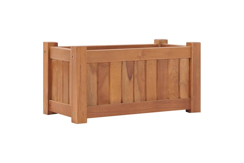 Vidaxl 48967 Raised Bed 50x25x25 Cm Solid Teak Wood