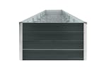 Vidaxl 47075 Garden Raised Bed Galvanised Steel 600x80x45 Cm Anthracite