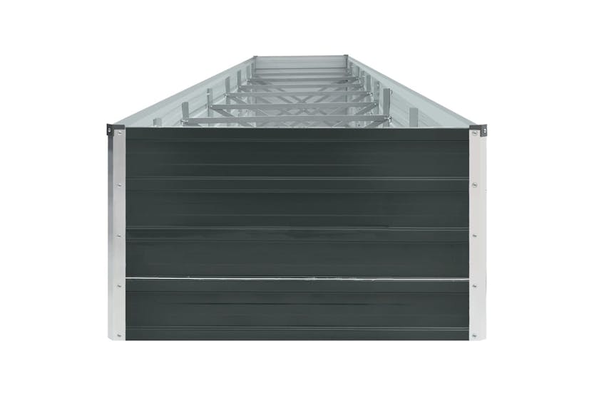 Vidaxl 47075 Garden Raised Bed Galvanised Steel 600x80x45 Cm Anthracite