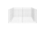 Vidaxl 142366 Gabion Raised Bed Steel 180x90x100 Cm Silver