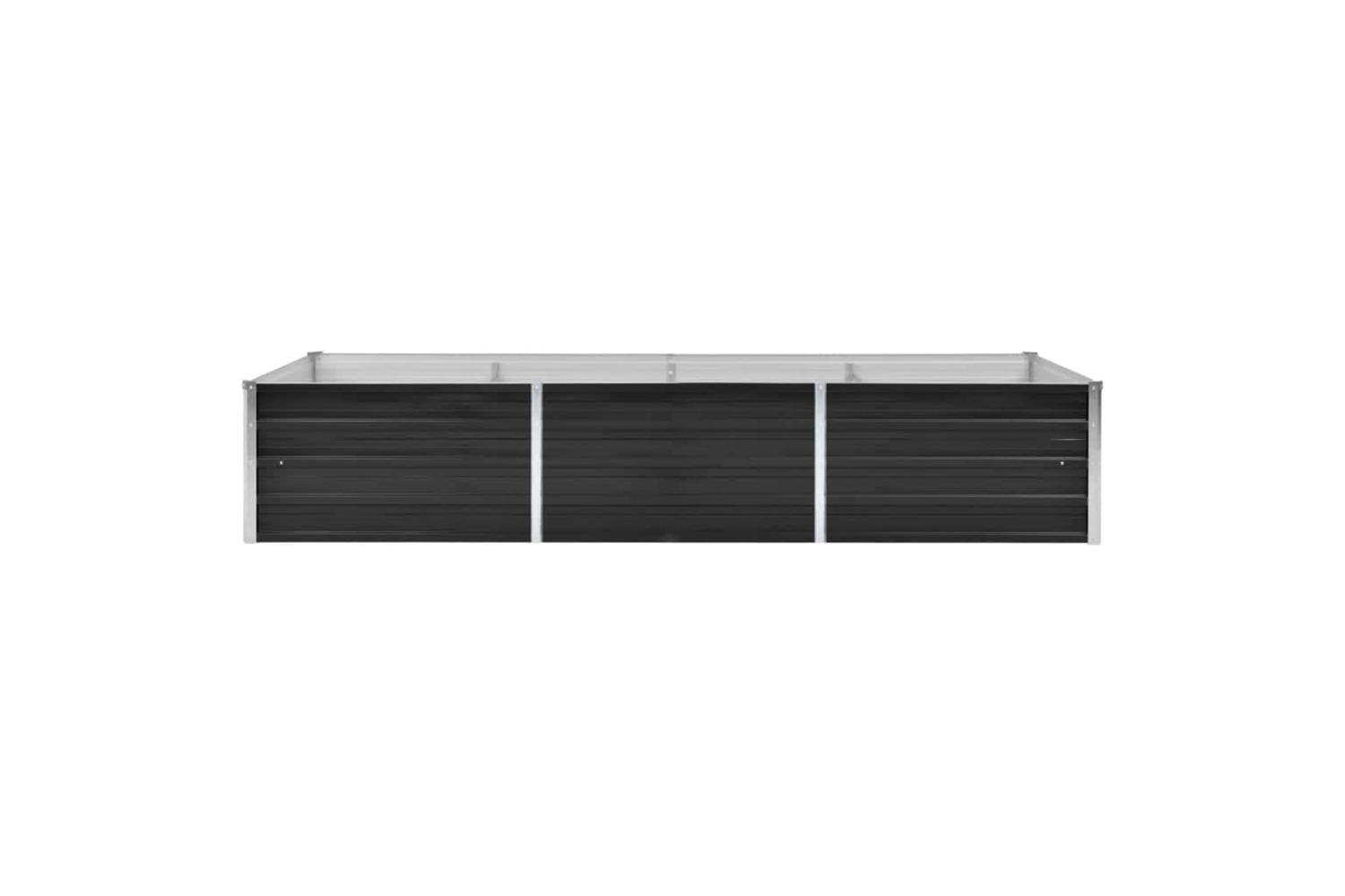 vidaXL 45727 Garden Raised Bed Anthracite 240x80x45cm Galvanised Steel