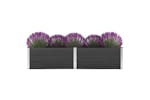 Vidaxl 49059 Garden Raised Bed 250x100x54 Cm Wpc Grey