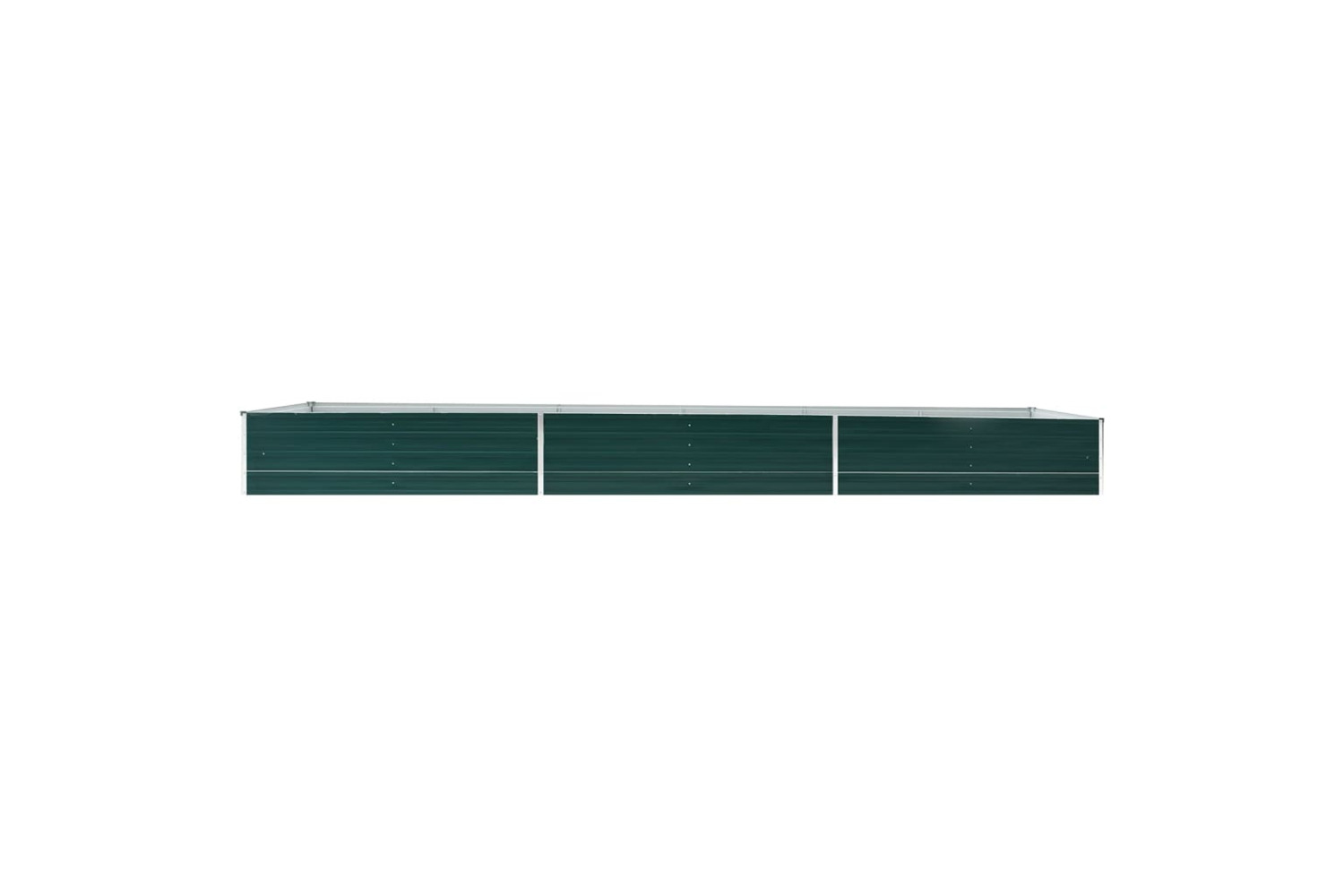 vidaXL 47065 Garden Raised Bed Galvanised Steel 480x80x45cm Green