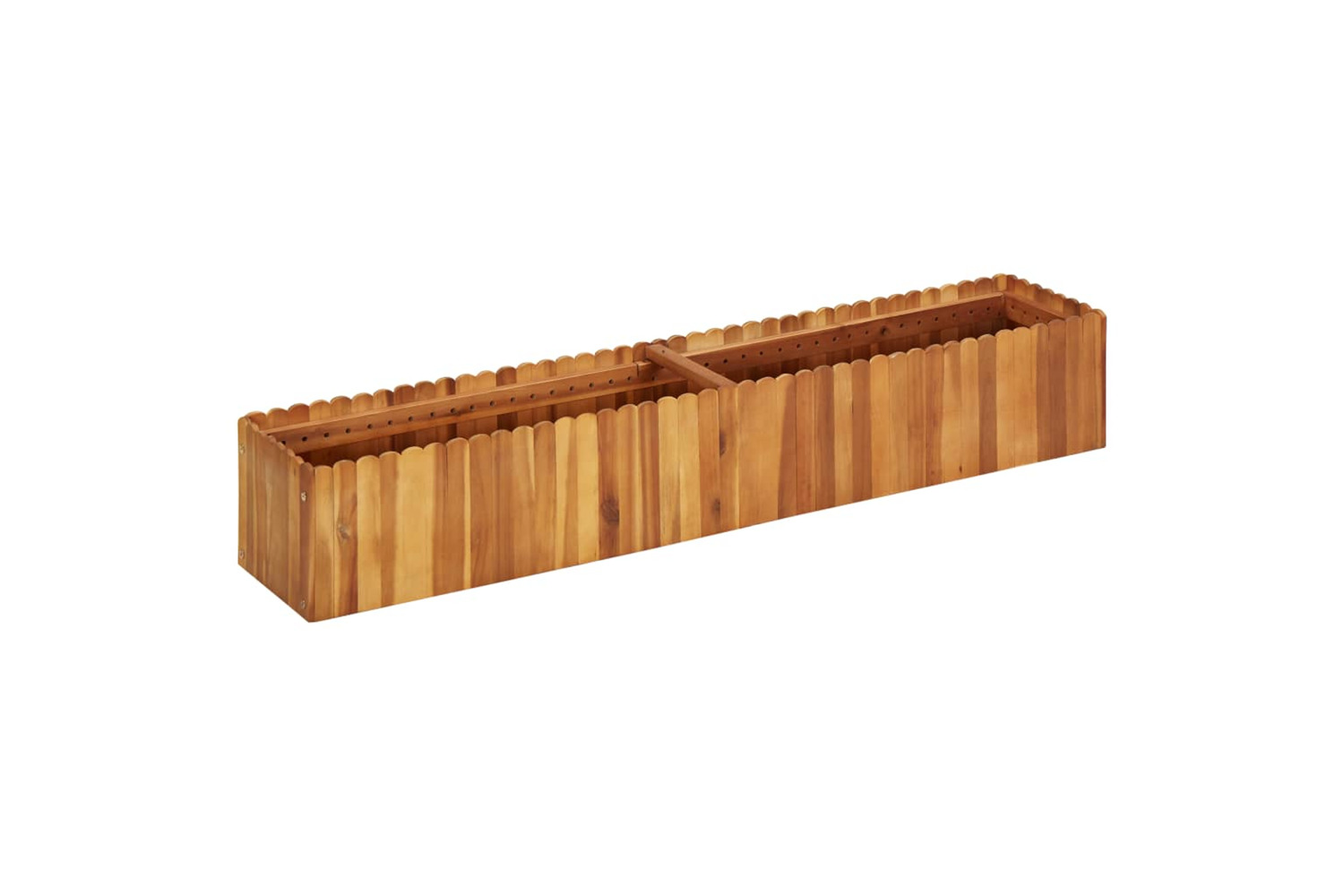 vidaXL 45919 Garden Raised Bed 150x30x25cm Solid Acacia Wood