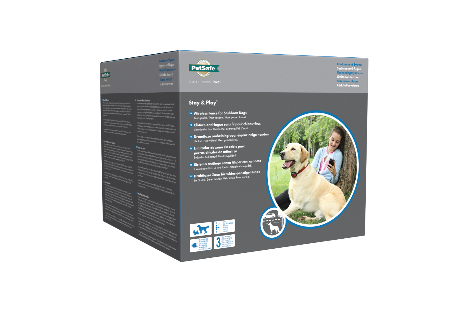 Petsafe stay & play best sale wireless fence for stubborn dogs