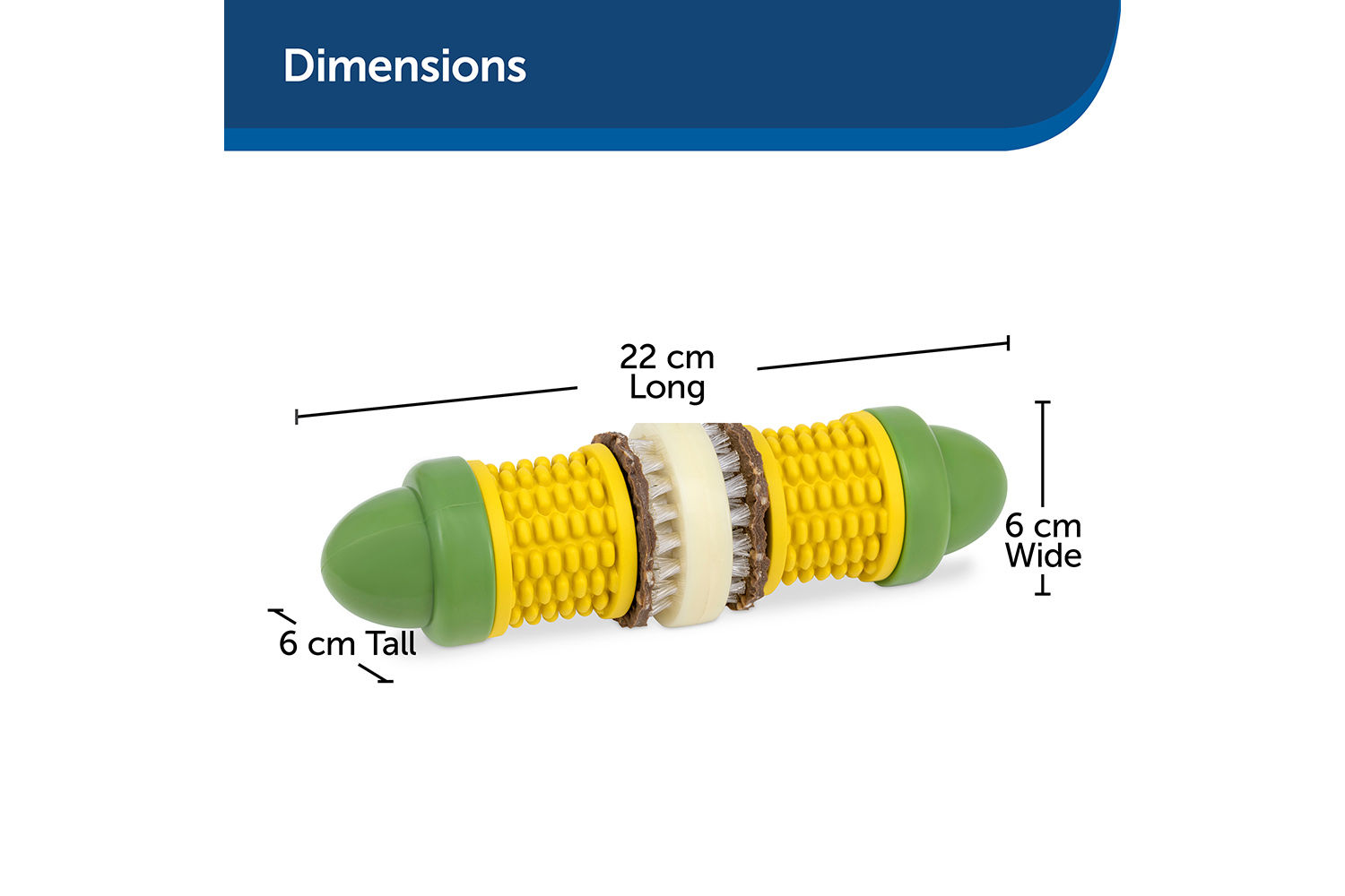 Petsafe BB-CORN-ML-19 BusyBuddy Cravin Corncob Treat Ring | Medium/Large