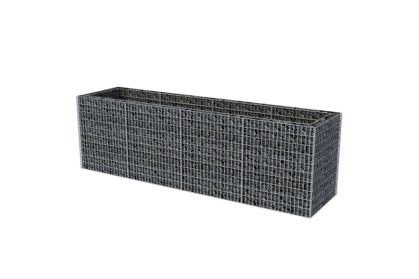 Vidaxl 142553 Gabion Raised Bed Steel 360x90x100 Cm