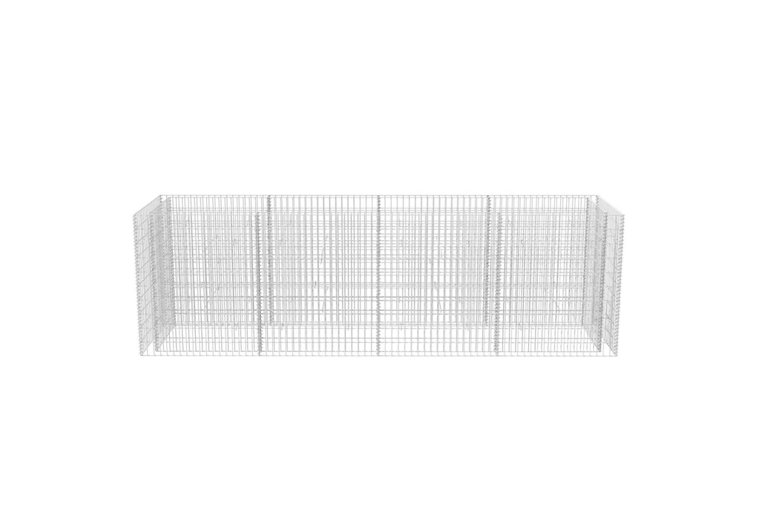 vidaXL 142553 Gabion Raised Bed Steel 360x90x100cm