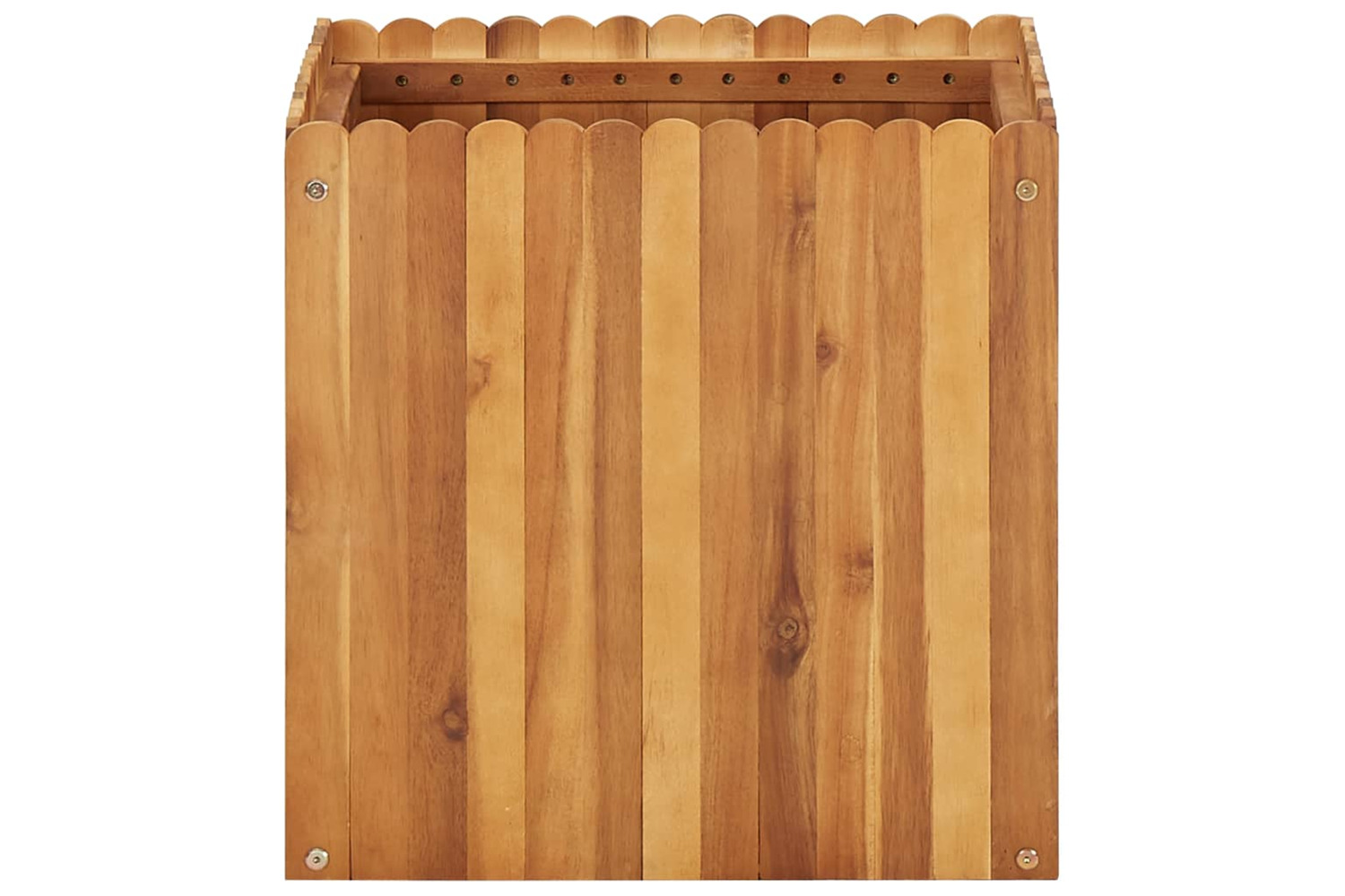 vidaXL 45927 Garden Raised Bed 50x50x50cm Solid Acacia Wood