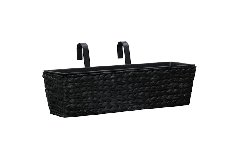 Vidaxl 45579 Garden Planters 2 Pcs Water Hyacinth Black