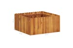 Vidaxl 45921 Garden Raised Bed 50x50x25 Cm Solid Acacia Wood
