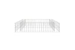 Vidaxl 151311 Gabion Raised Bed Galvanised Steel 100x100x20 Cm