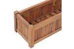 Vidaxl 48968 Raised Bed 100x30x25 Cm Solid Teak Wood