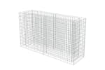 Vidaxl 143558 Gabion Raised Bed Galvanised Steel 180x50x100 Cm