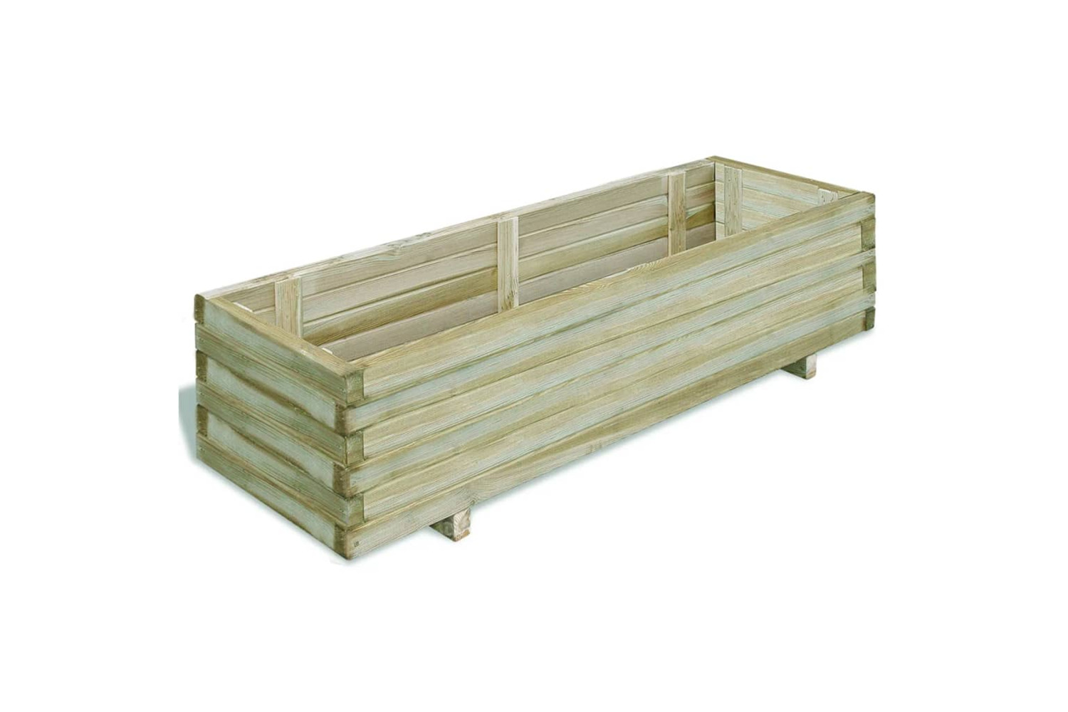 vidaXL 41661 Raised Bed 120x40x30cm Wood Rectangular