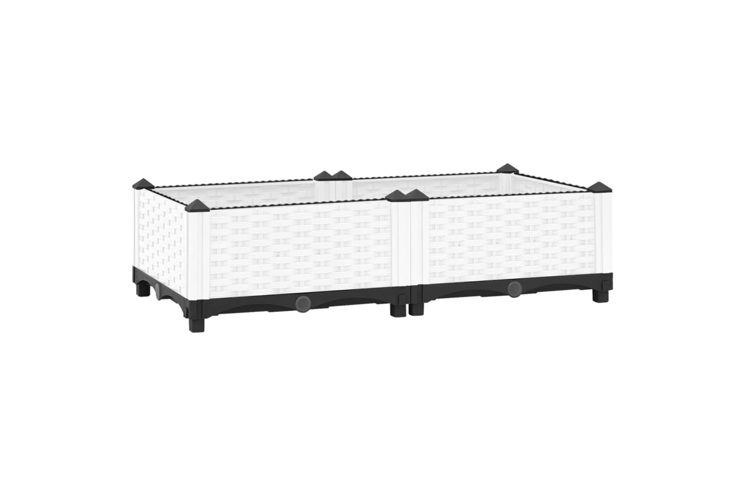 vidaXL Raised Bed 80x40x23cm Polypropylene