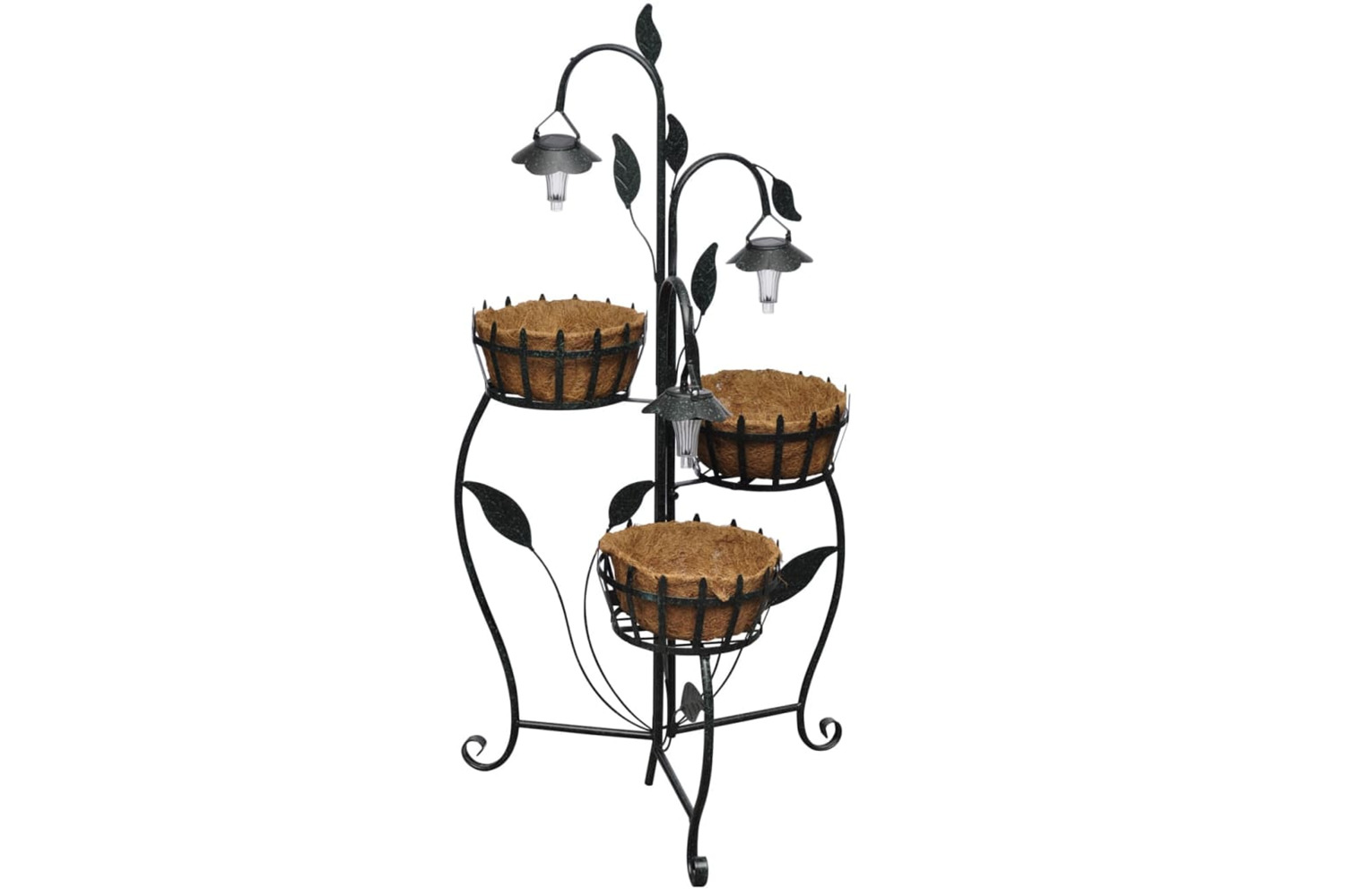 vidaXL 40543 Solar Led Plant Rack