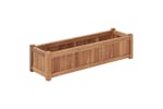 Vidaxl 48968 Raised Bed 100x30x25 Cm Solid Teak Wood