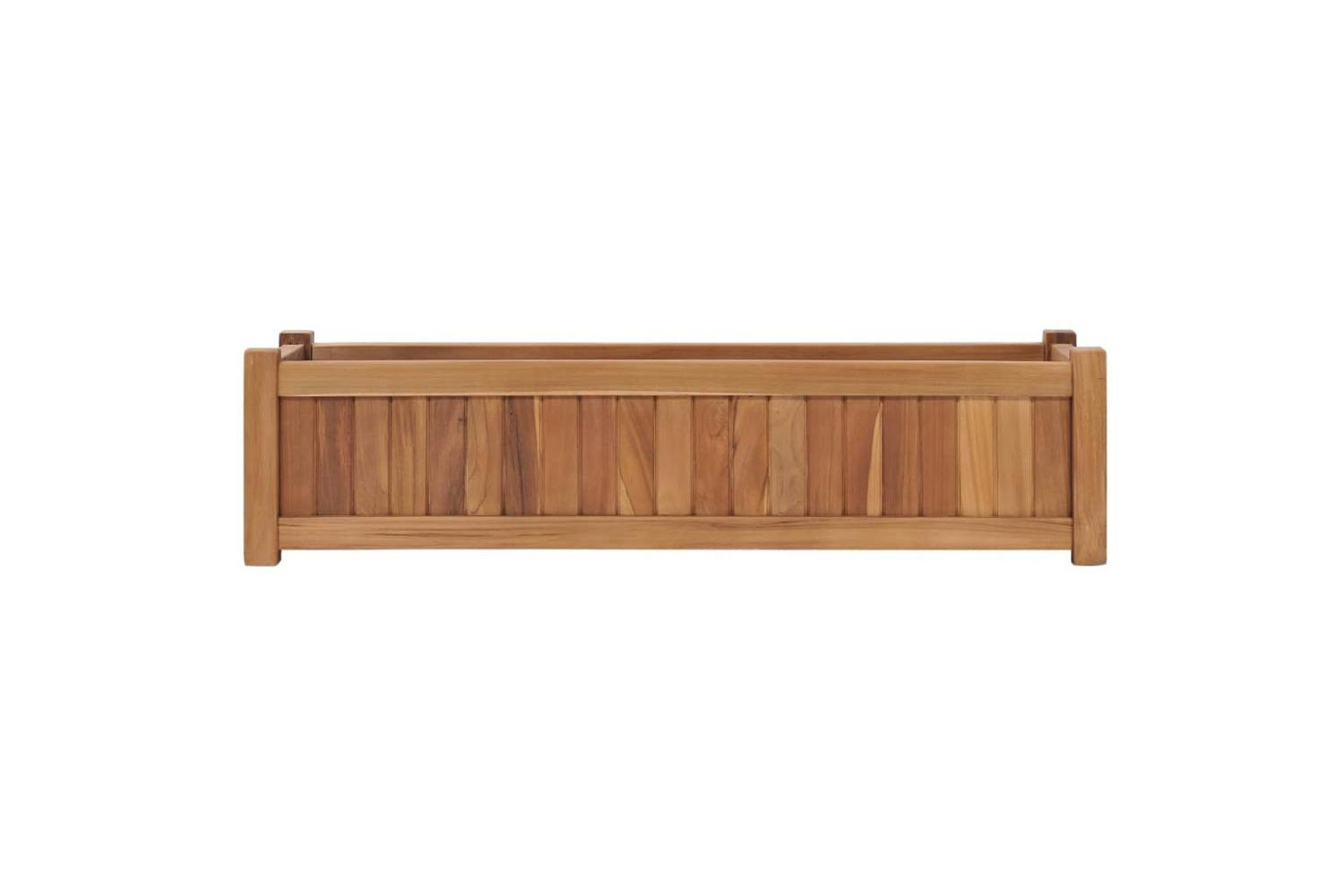 Vidaxl 48968 Raised Bed 100x30x25 Cm Solid Teak Wood