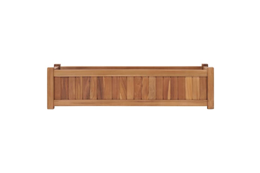 Vidaxl 48968 Raised Bed 100x30x25 Cm Solid Teak Wood