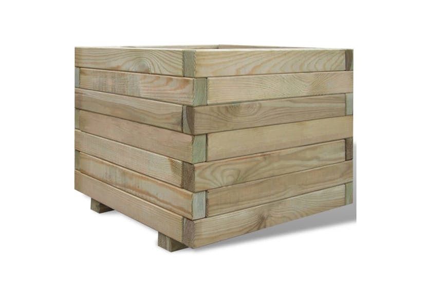 Vidaxl 41659 Raised Bed 50x50x40 Cm Wood Square