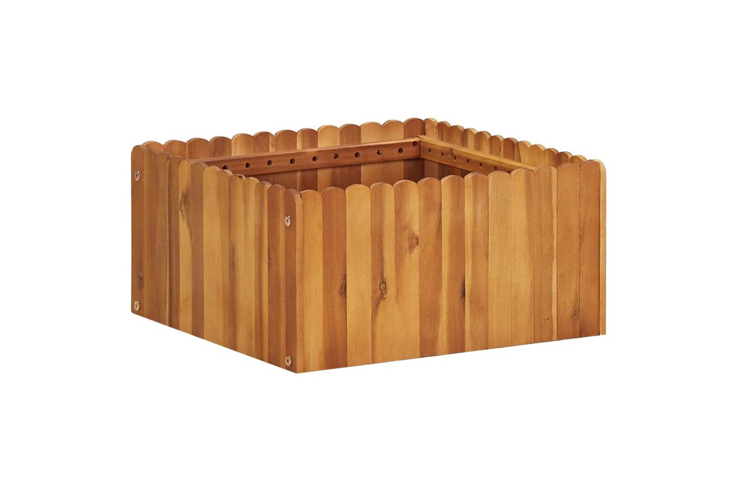 vidaXL 45921 Garden Raised Bed 50x50x25cm Solid Acacia Wood